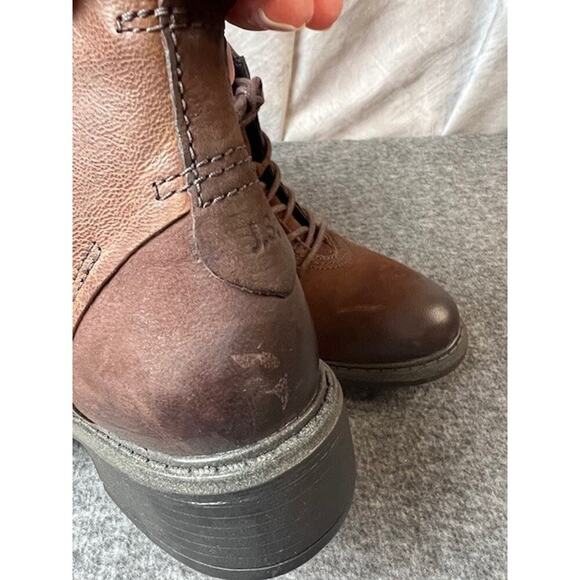Josef Seibel Selena 50 Lace Up Ankle Boot Waterprooof In Brown Size US 5.5 - Picture 6 of 10